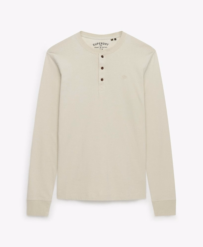 Klassieke, essentiële Henley-top