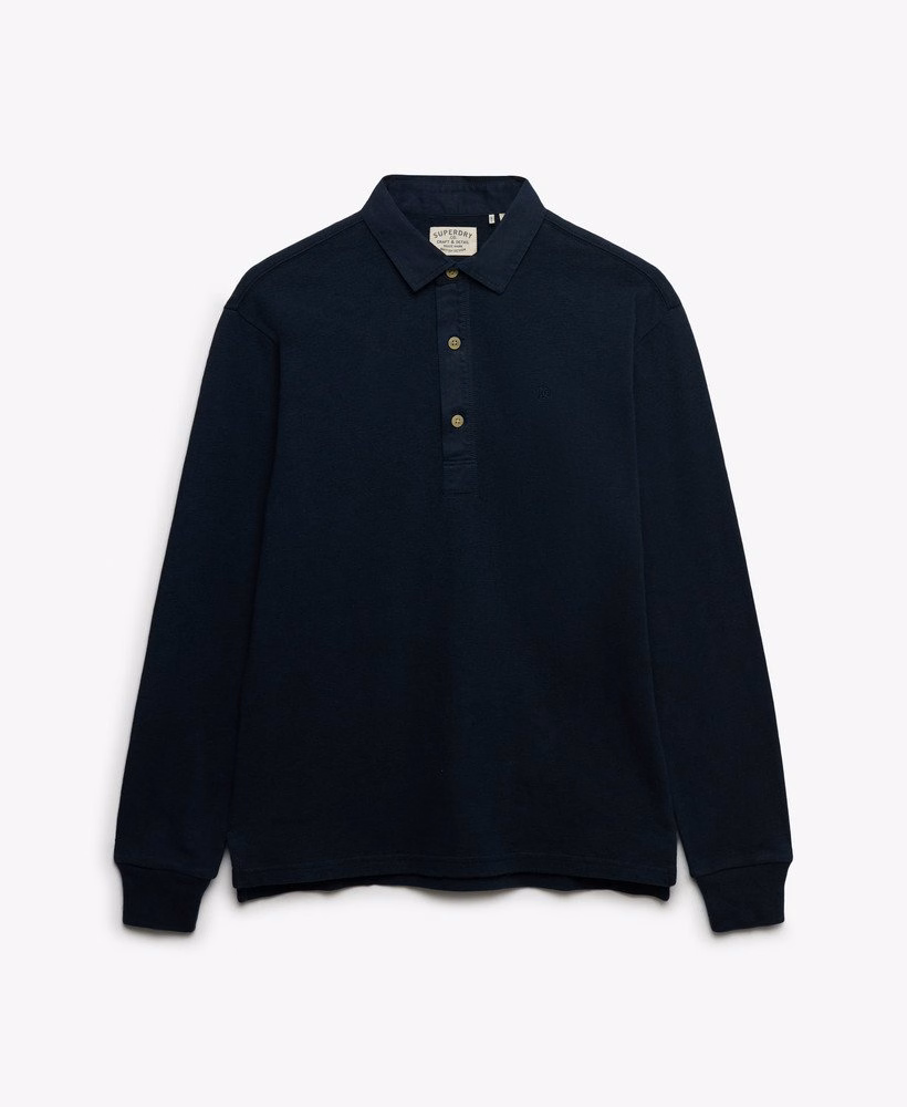 Klassieke preppy top met lange mouwen