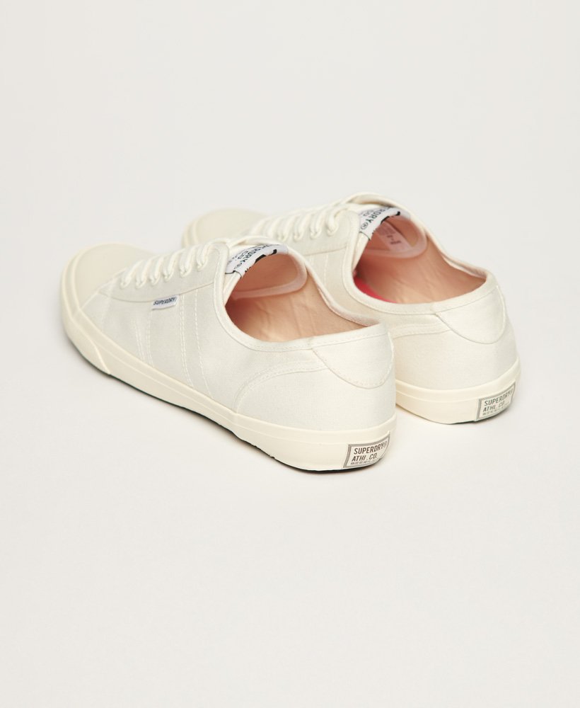 vegan low pro classic sneakers in wit