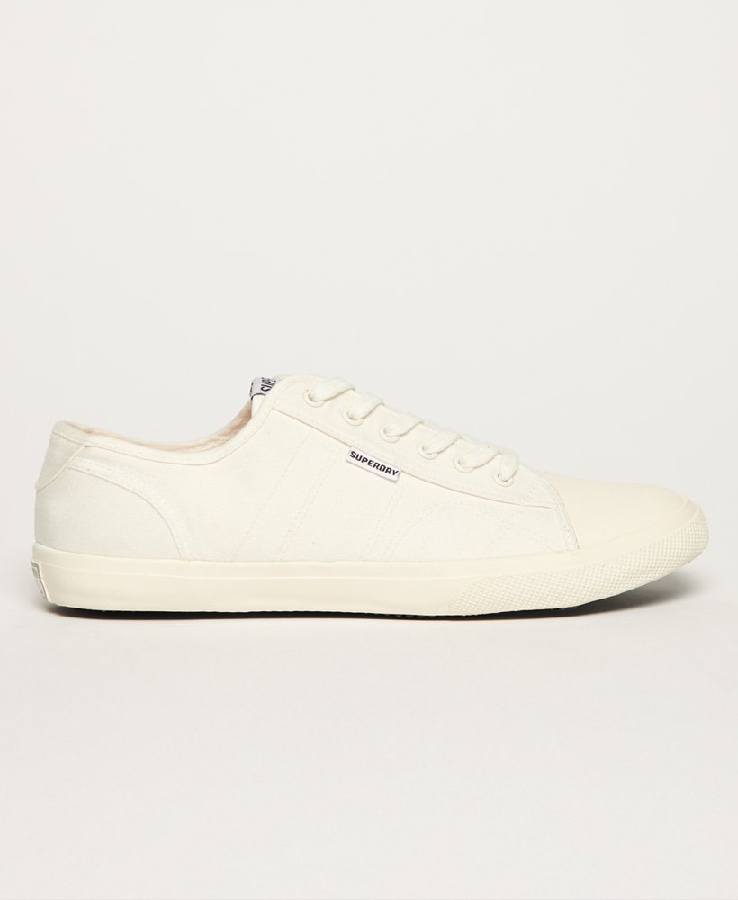 vegan low pro classic sneakers in wit