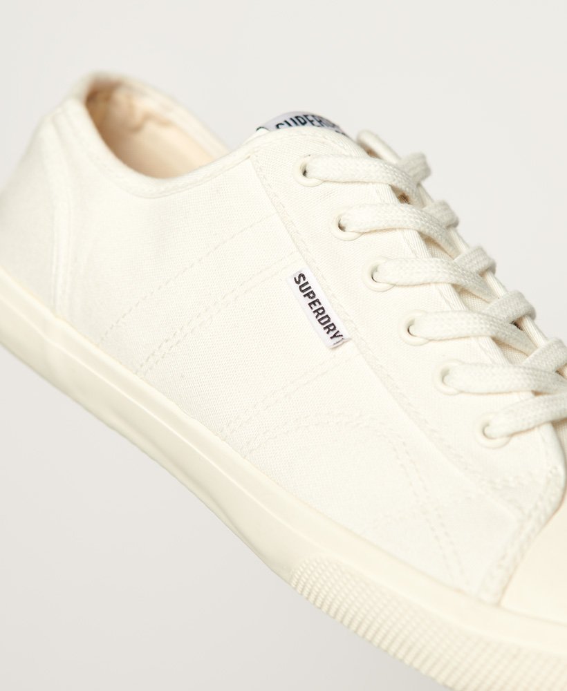 vegan low pro classic sneakers in wit