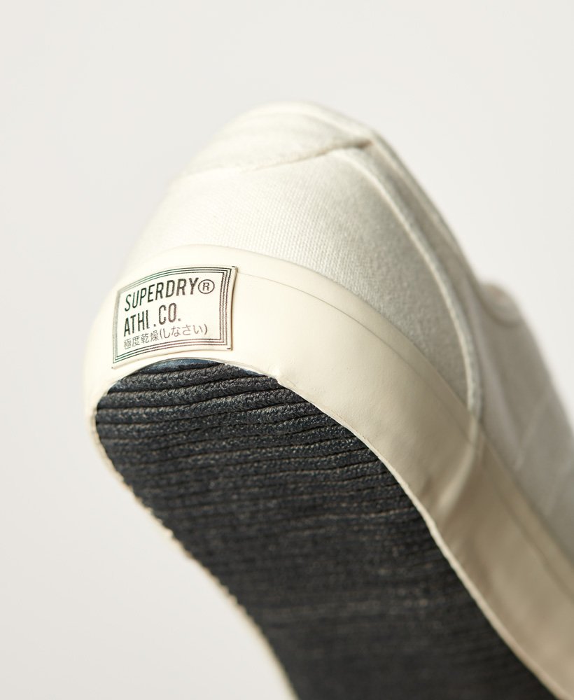 vegan low pro classic sneakers in wit