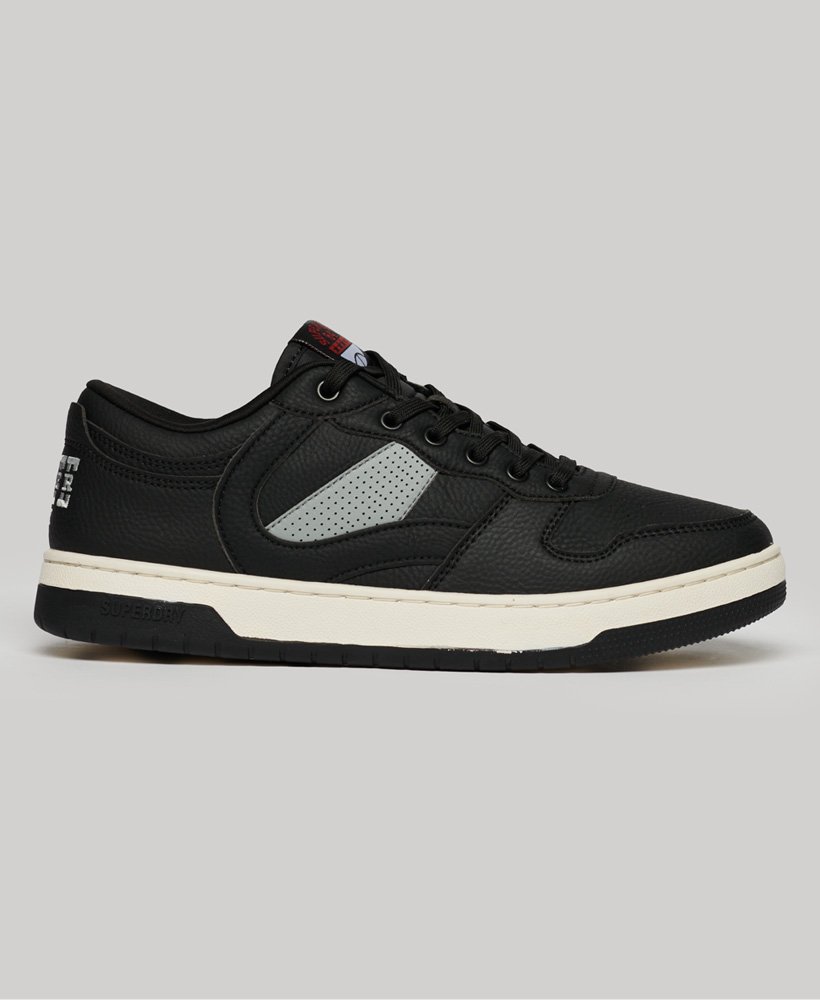 vegan jump lage sneakers in zwart