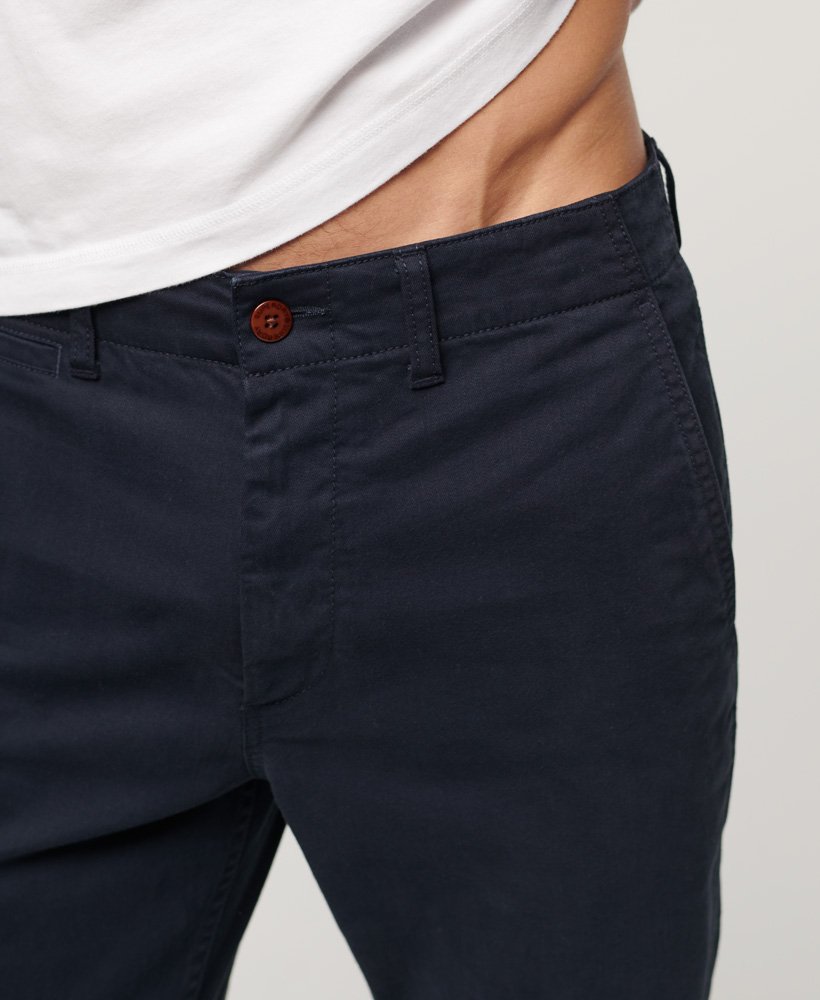 slim fit chinos in eclipse navy