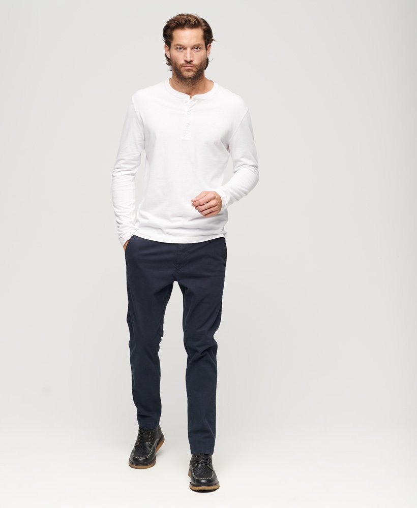 slim fit chinos in eclipse navy