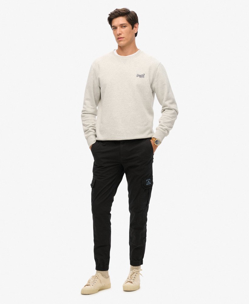 para cargo slim broek in zwart