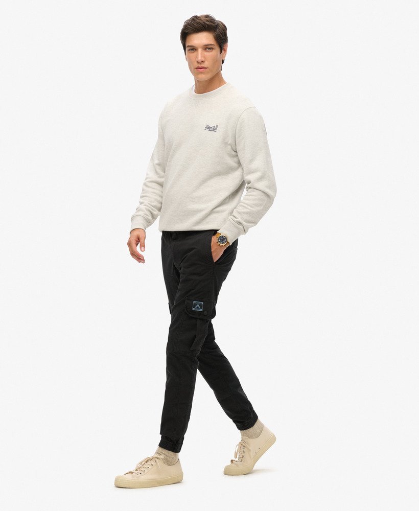 para cargo slim broek in zwart