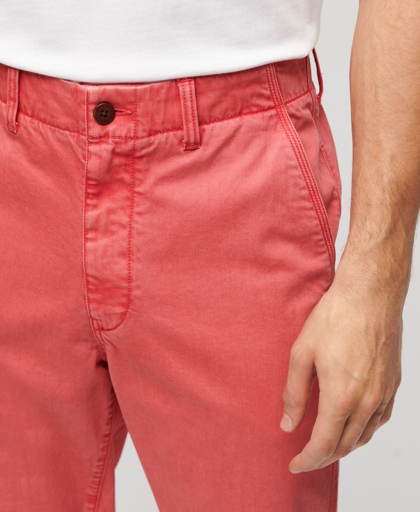internationale chino broek in koraal