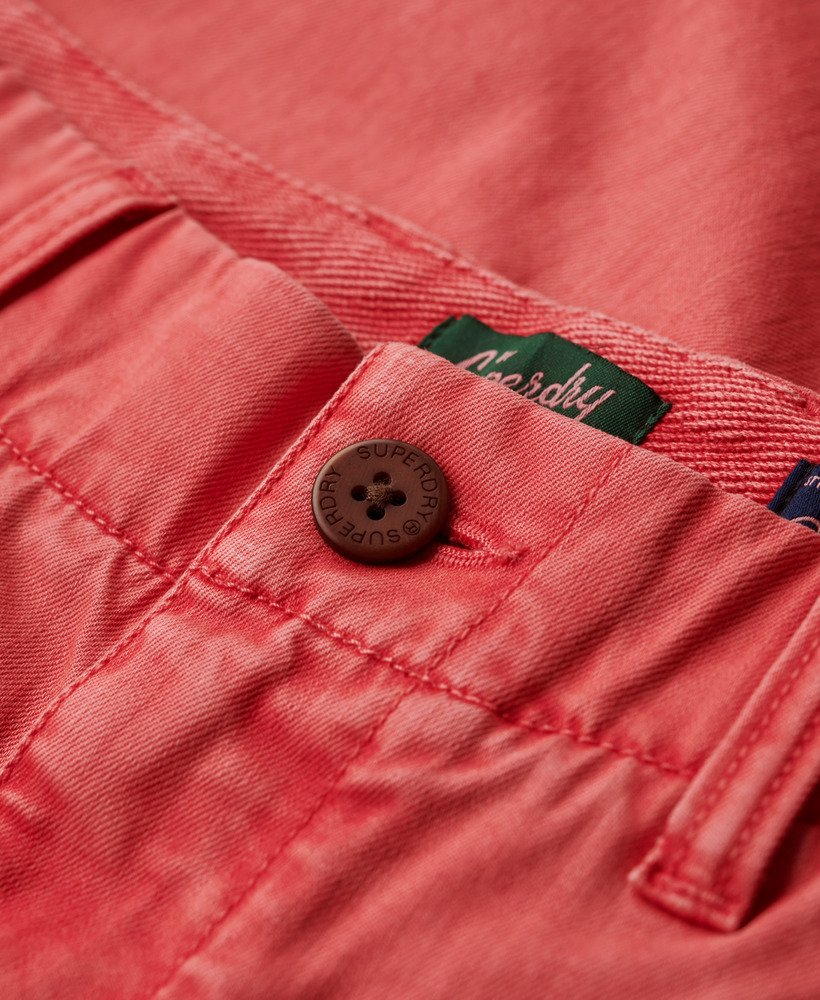 internationale chino broek in koraal