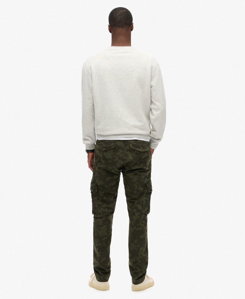 core cargo pants in woodland khaki camo