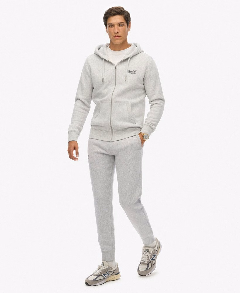 Vintage joggingbroek met geborduurd logo