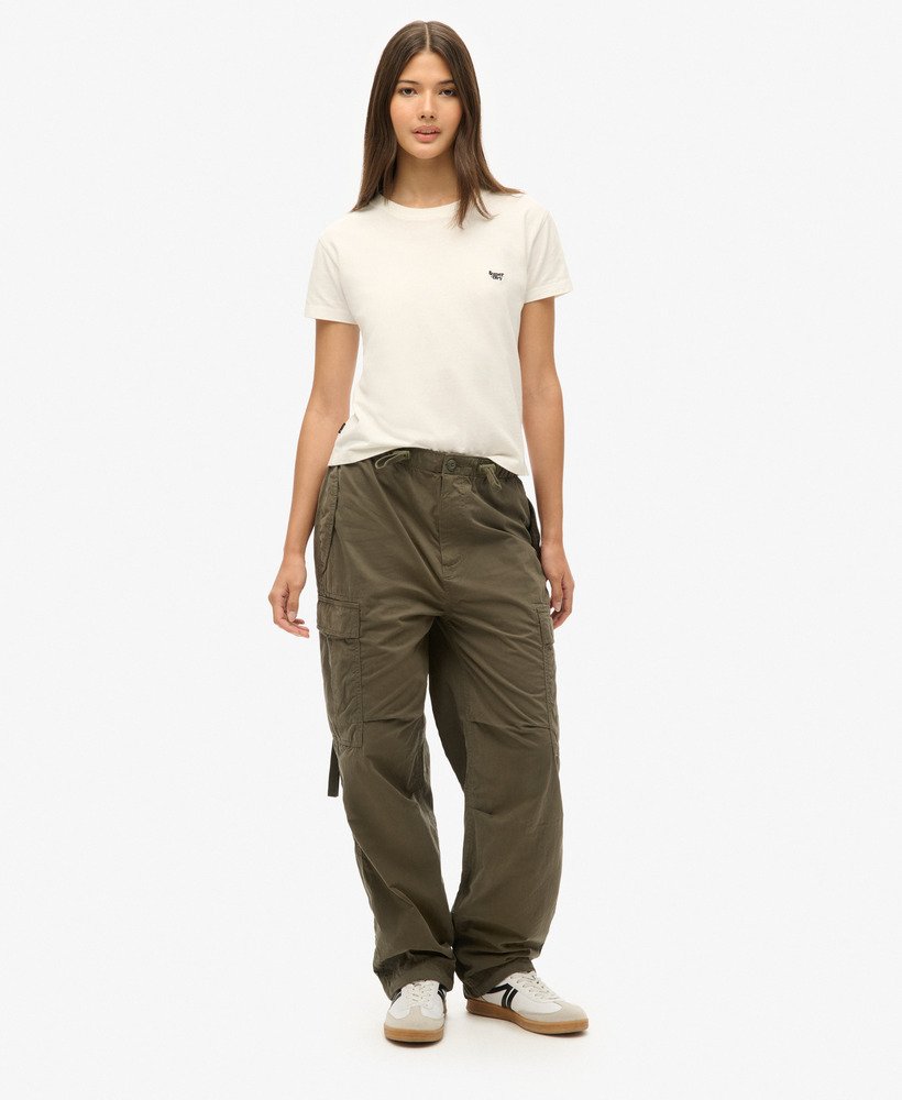 parachute grip pants in olive night