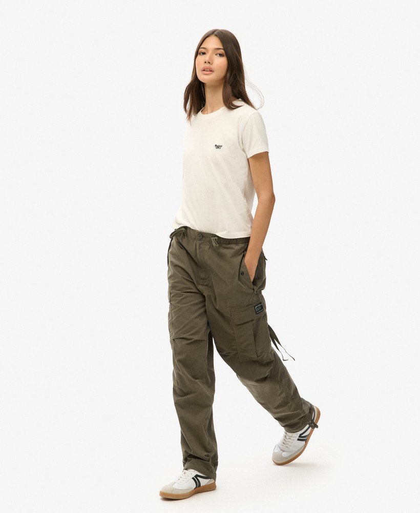 parachute grip pants in olive night