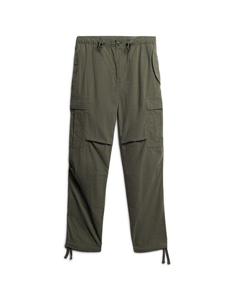 parachute grip pants in olive night