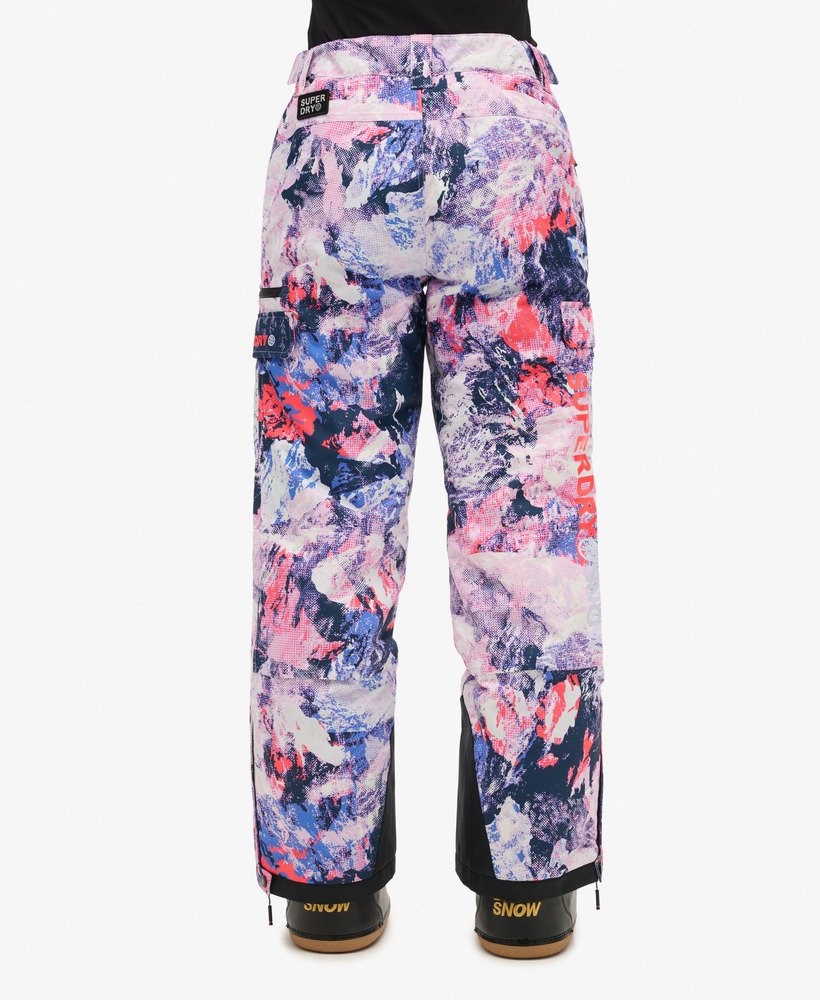 ski ultimate rescue-broek in mountain mesh-paars