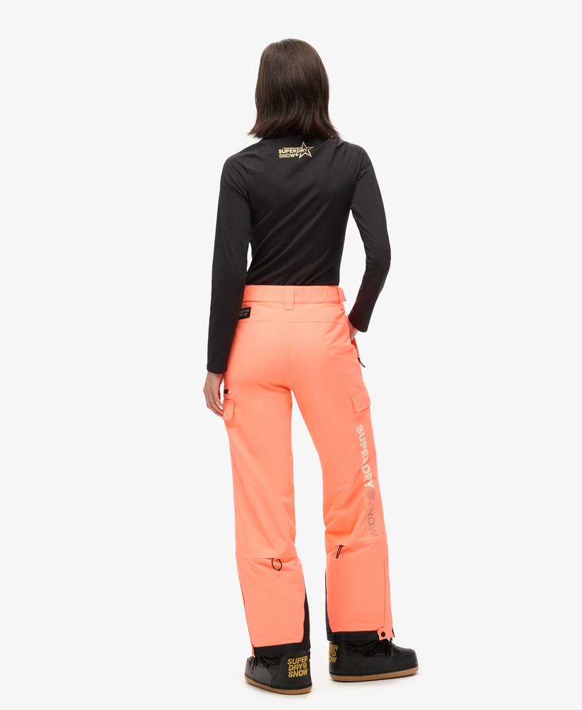 ski ultimate rescue-broek in pastelkleurig koraal
