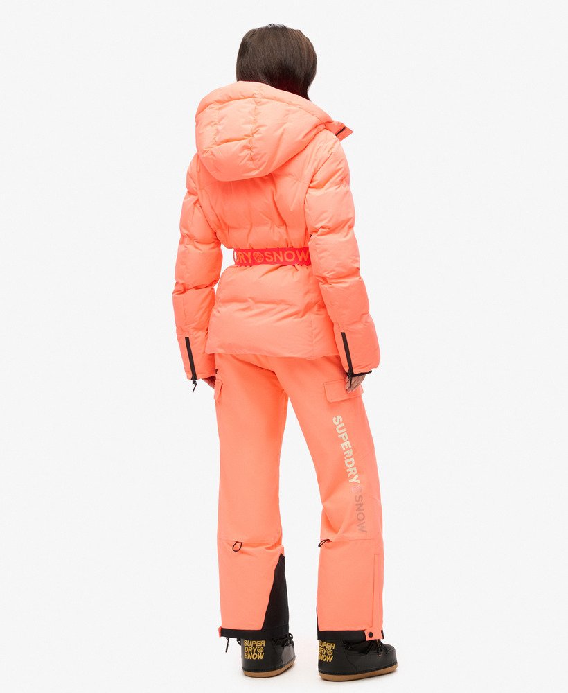 ski ultimate rescue-broek in pastelkleurig koraal