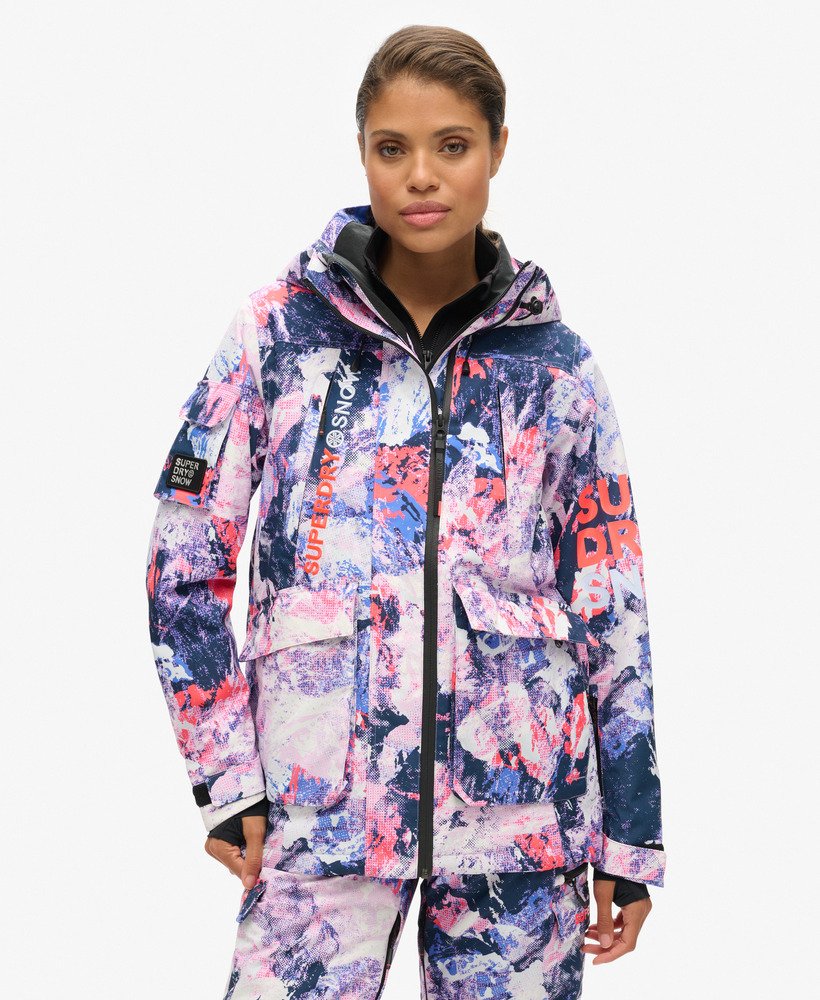 ski ultimate rescue-jas in mountain mesh-paars