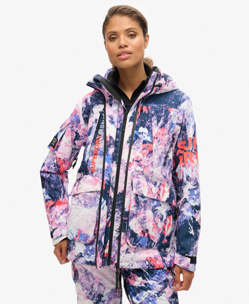 ski ultimate rescue-jas in mountain mesh-paars
