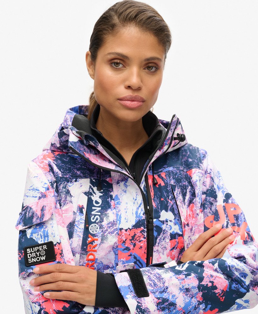 ski ultimate rescue-jas in mountain mesh-paars