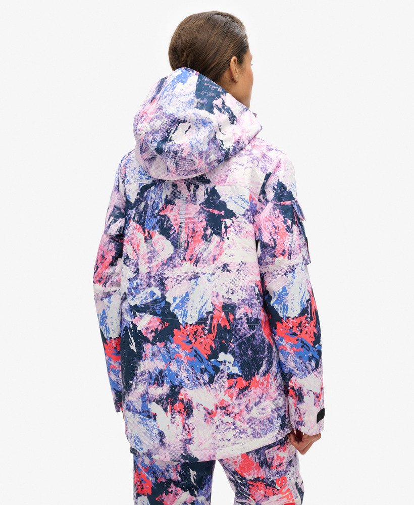 ski ultimate rescue-jas in mountain mesh-paars