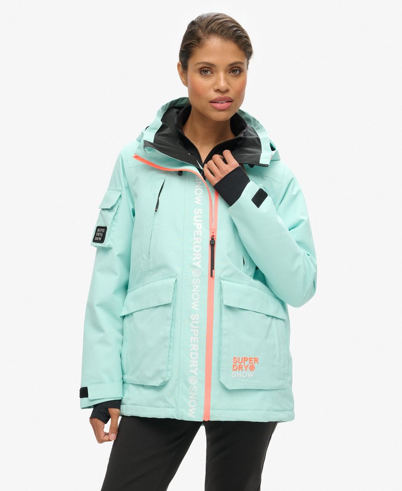 ski ultimate rescue jacket in cali blue