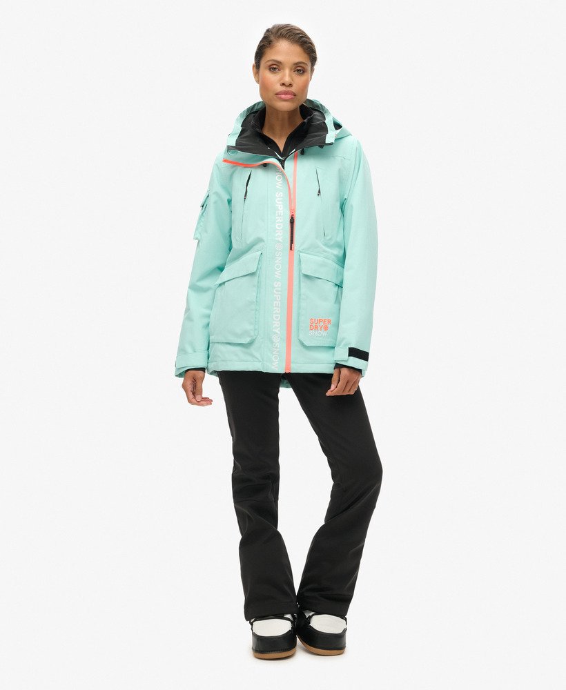 ski ultimate rescue jacket in cali blue