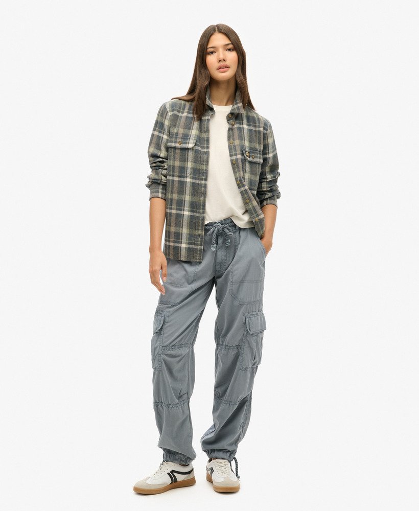 lichtgewicht cargo strandbroek in blue mirage