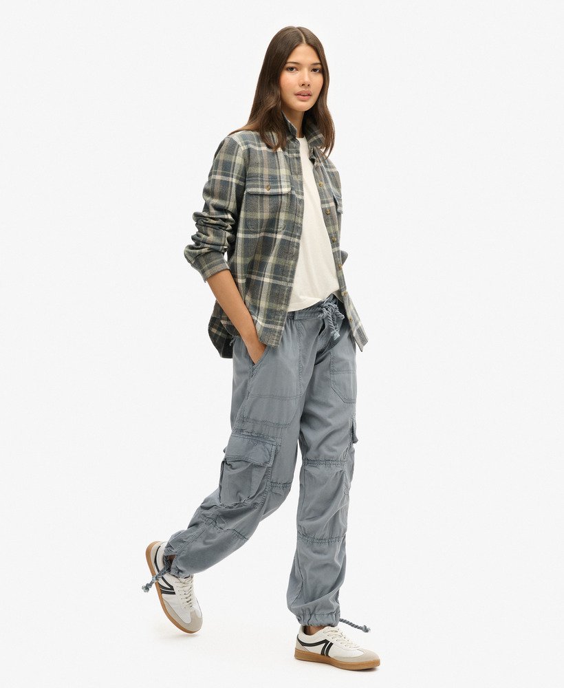 lichtgewicht cargo strandbroek in blue mirage