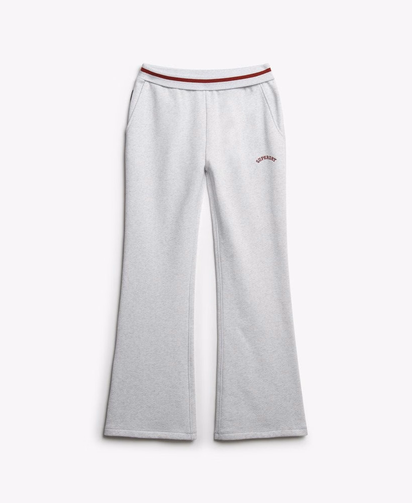 Athletic Essentials Logo Low Rise Flare Jogger