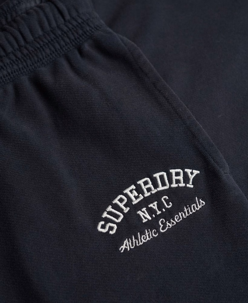 Sportieve joggingbroek met wijde pijpen en borduurwerk