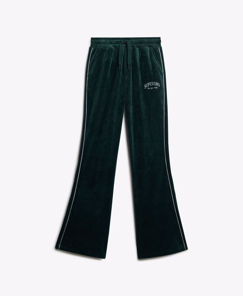 Country Club Velours Rechte Joggingbroek