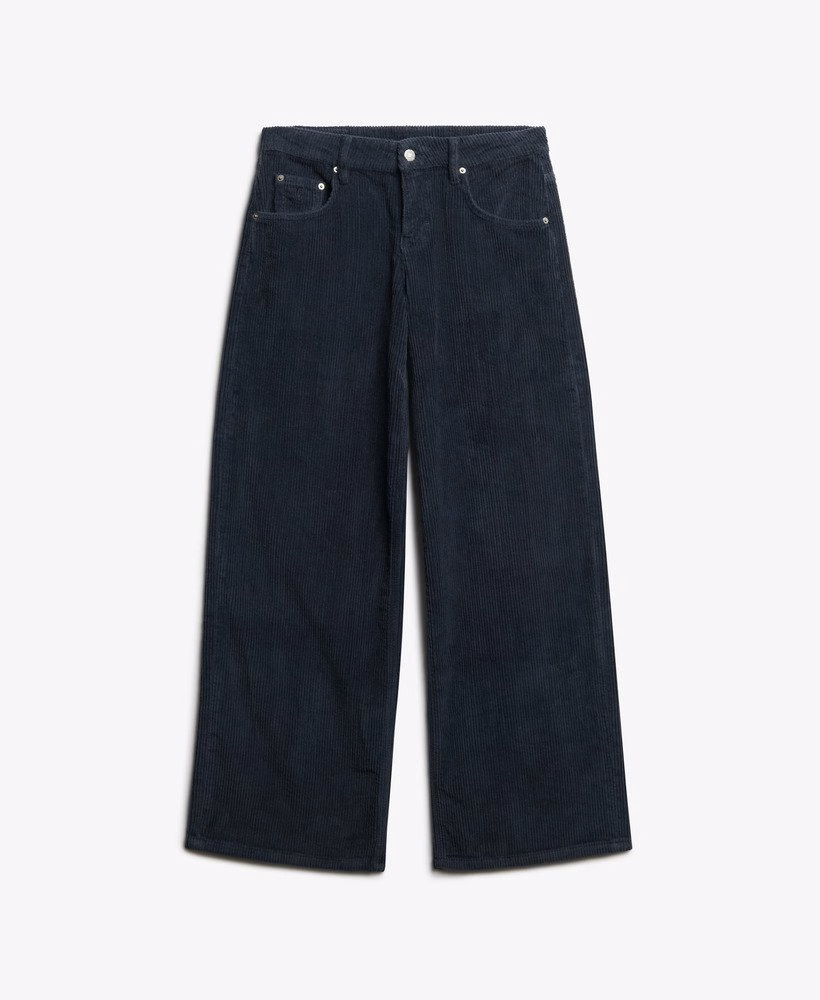 Mid Rise Baggy Jumbo Cord Pants