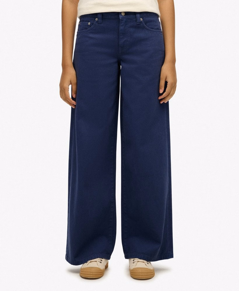 Mid Rise Baggy Pants