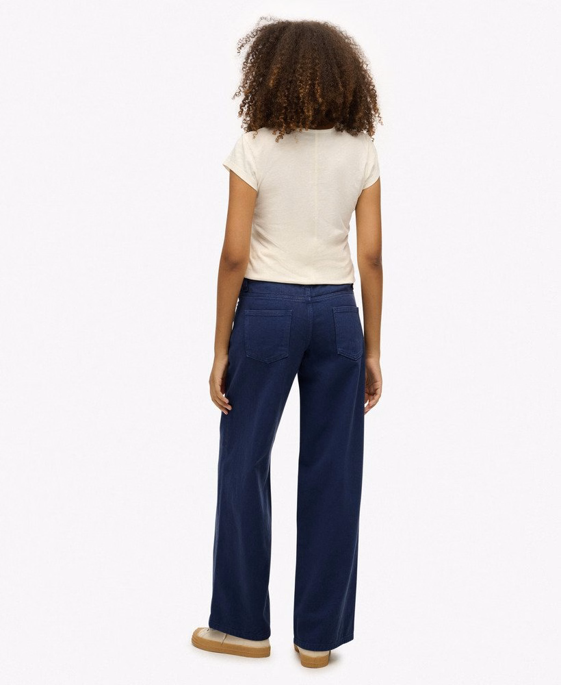 Mid Rise Baggy Pants