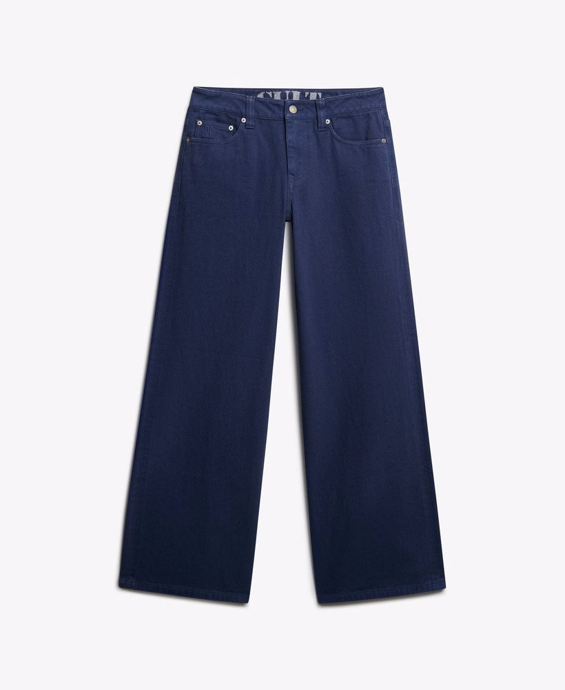 Mid Rise Baggy Pants