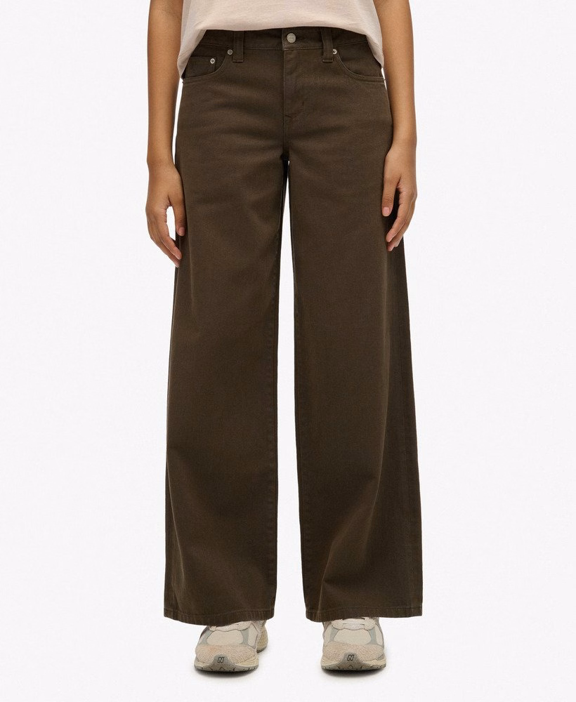 Mid Rise Baggy Pants