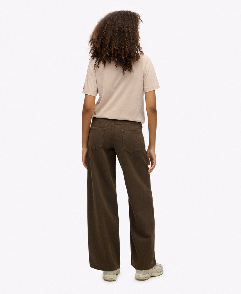 Mid Rise Baggy Pants