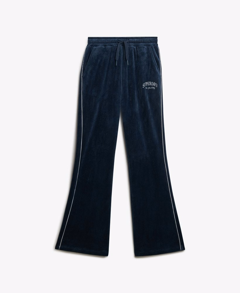 Country Club Velours Rechte Joggingbroek