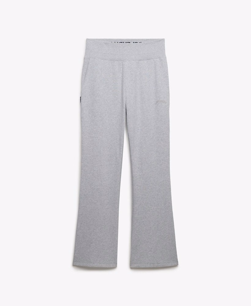 Athletic Essentials Logo Low Rise Flare Jogger