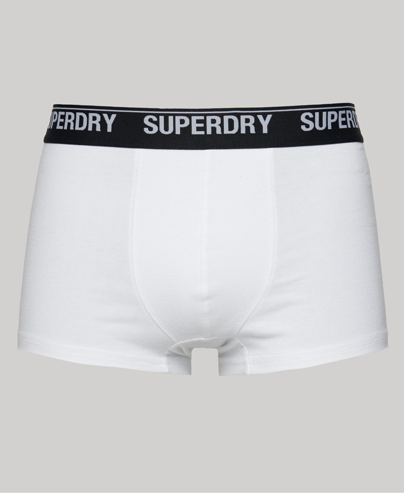 biologische katoenen boxershorts driepack in optische mix