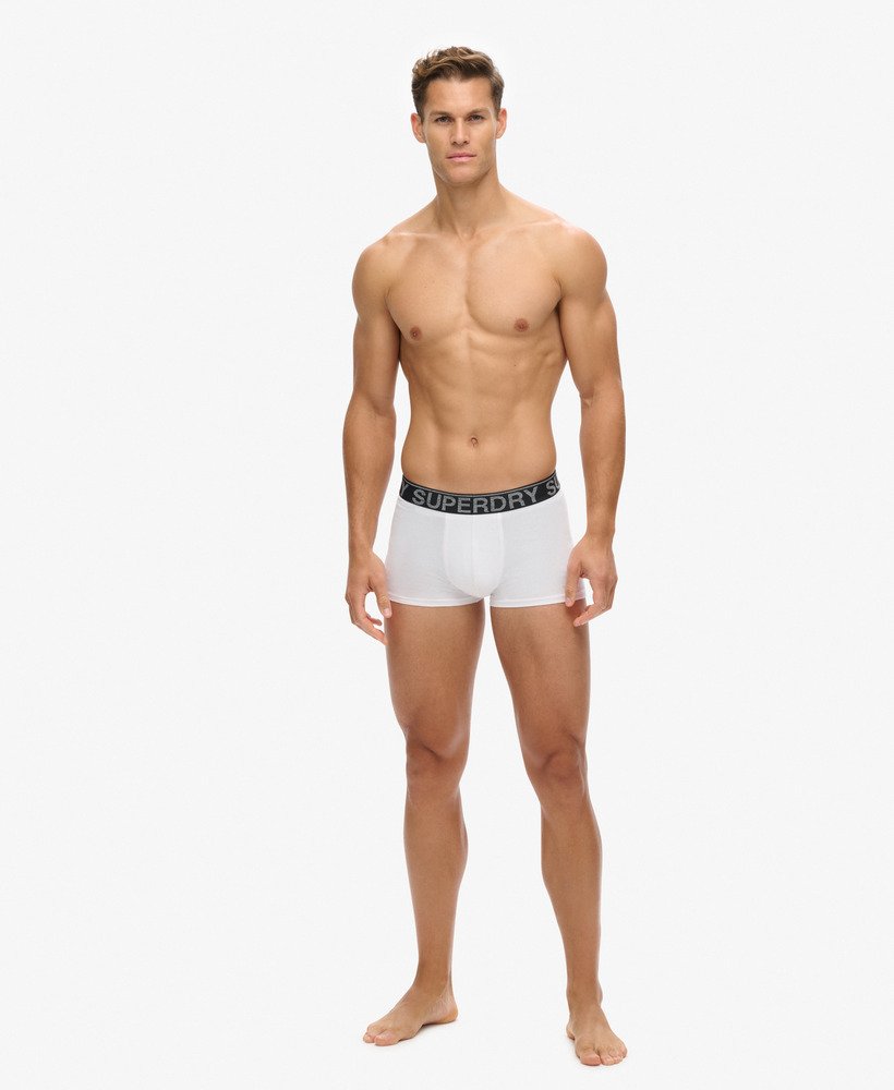 biologische katoenen boxershorts driepack in optic