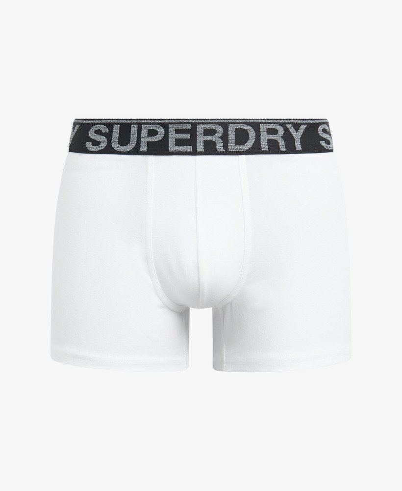 biologische katoenen boxershorts driepack in optic