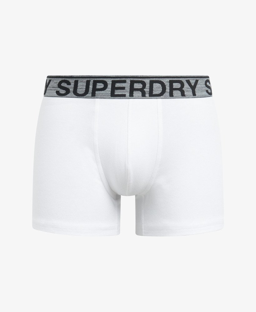 biologische katoenen boxershorts driepack in optic