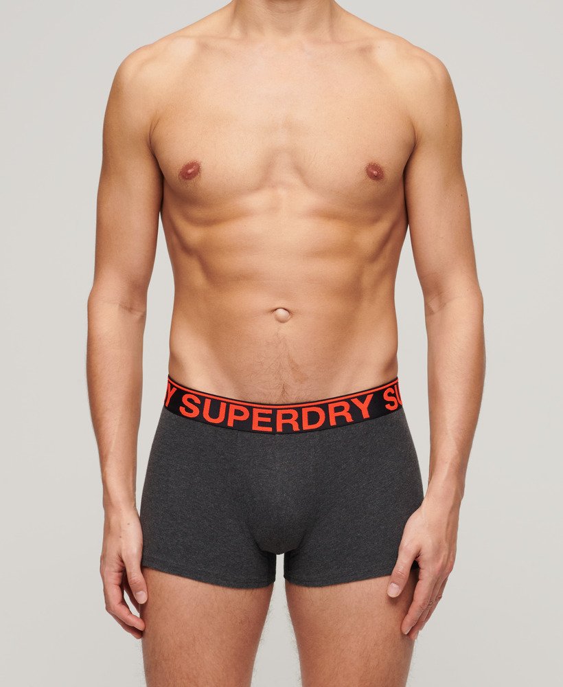 biologische katoenen boxershorts driepack in karst black mega gritnoos grey marlasphalt grey