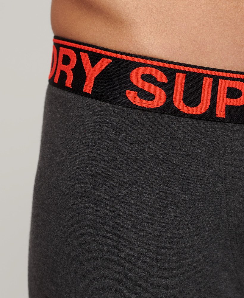 biologische katoenen boxershorts driepack in karst black mega gritnoos grey marlasphalt grey