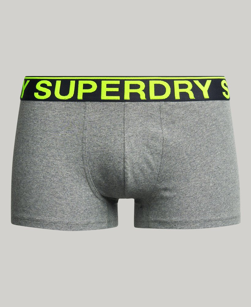 biologische katoenen boxershorts driepack in karst black mega gritnoos grey marlasphalt grey