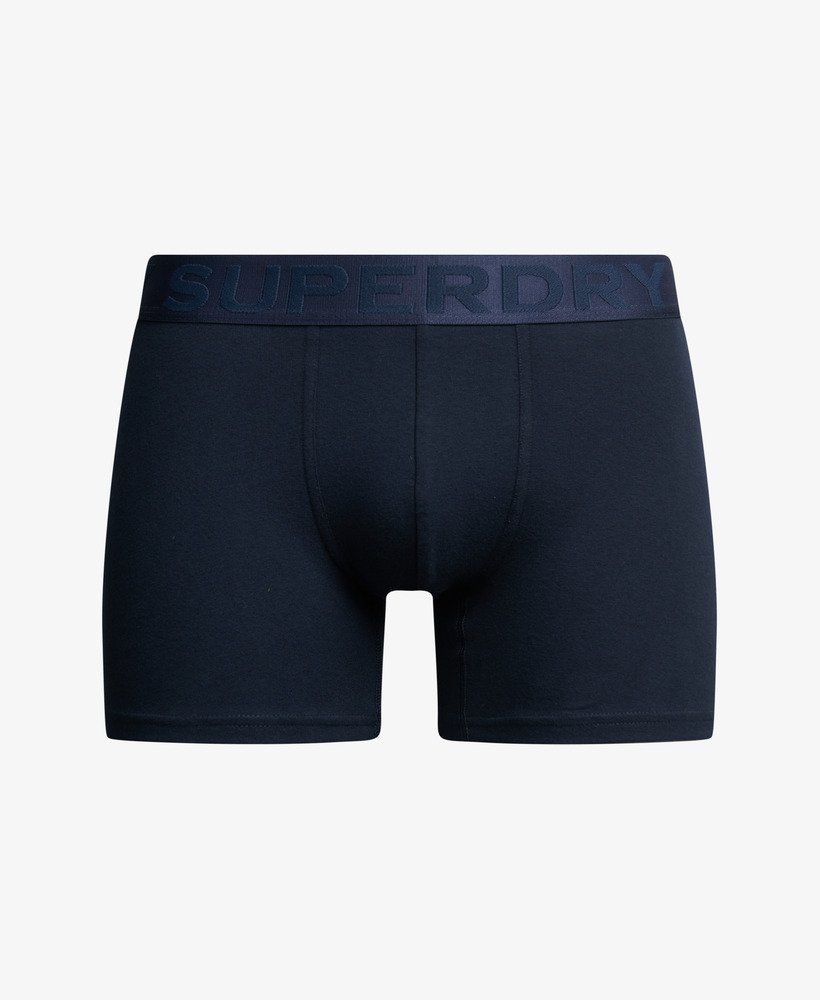 biologisch katoenen boxershorts driepack in eclipse navy