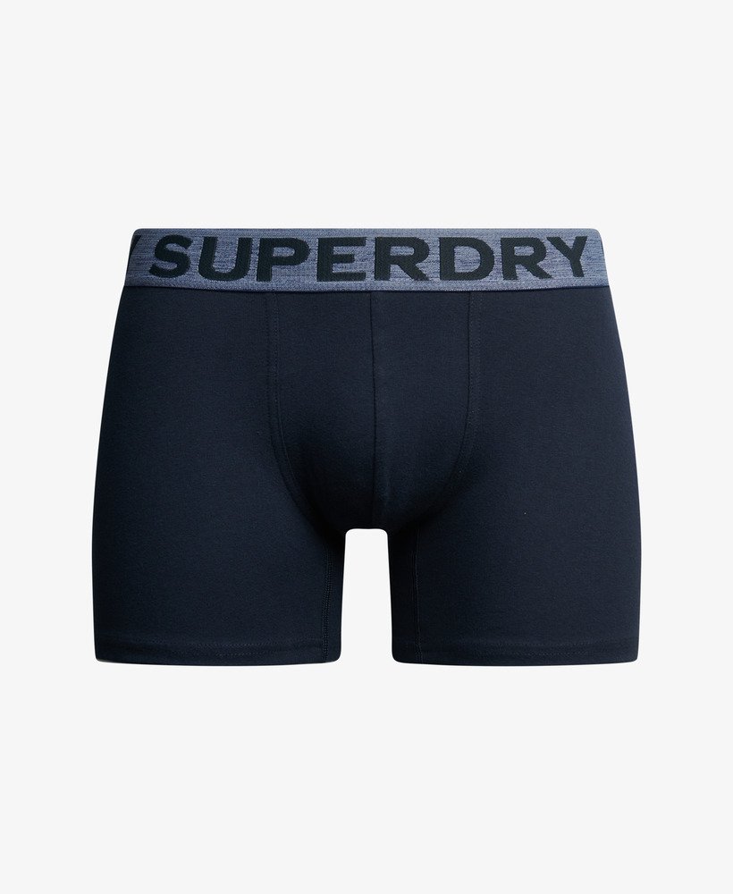 biologisch katoenen boxershorts driepack in eclipse navy